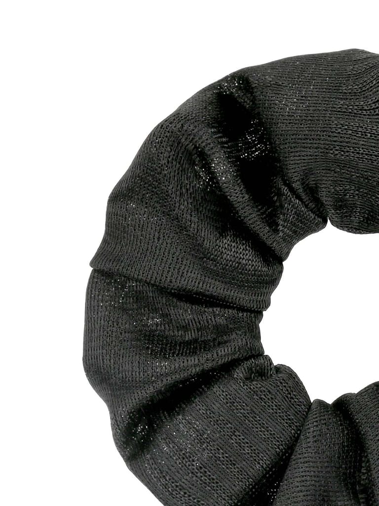 Plain Scrunchies in Black color - BHE5037