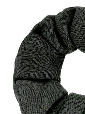 Plain Scrunchies in Black color - BHE5049