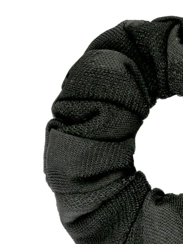 Plain Scrunchies in Black color - BHE2497