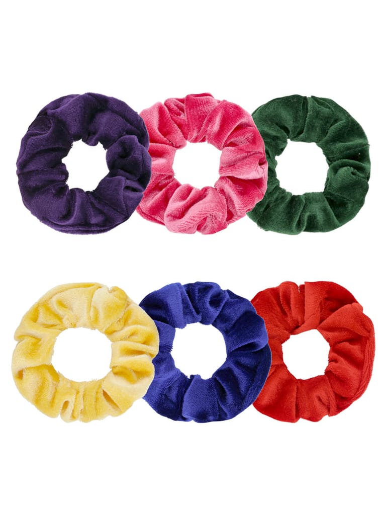 Plain Scrunchies in Assorted color - BHE4993D
