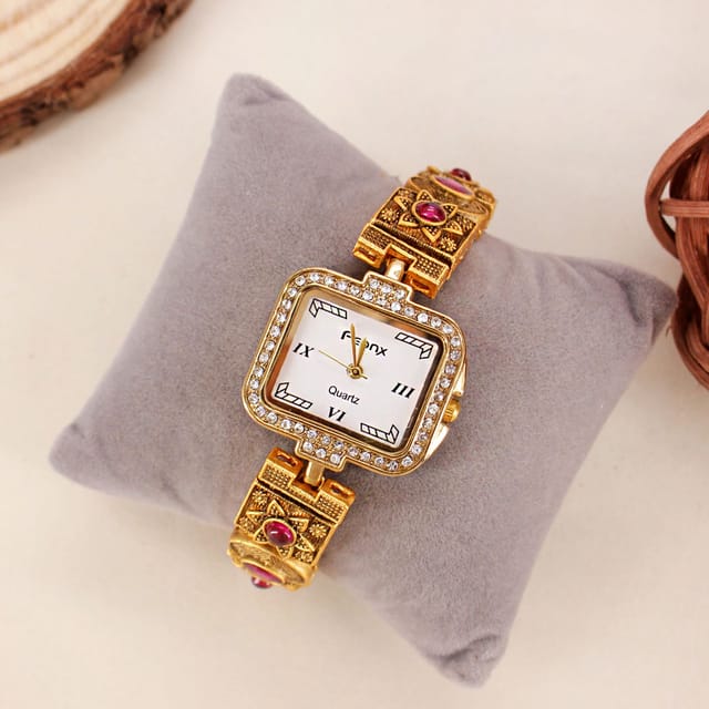 Antique Watch in Gold finish - HAR18