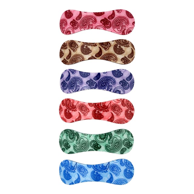Printed Hair Clip in Assorted color - KIN26D