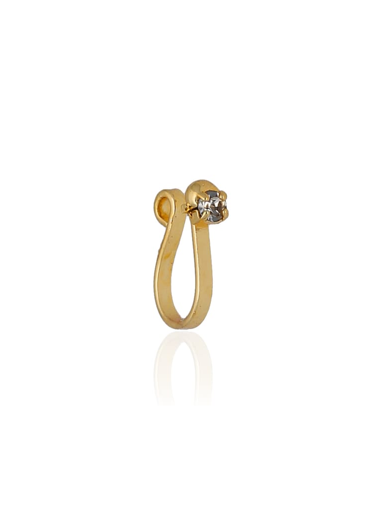 Clip Ons (Press) Nose Ring in Gold finish - KIR2GO