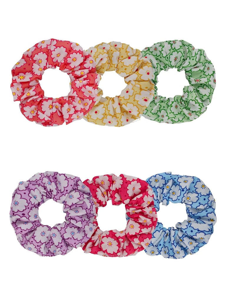 Printed Scrunchies in Assorted color - CNB30671
