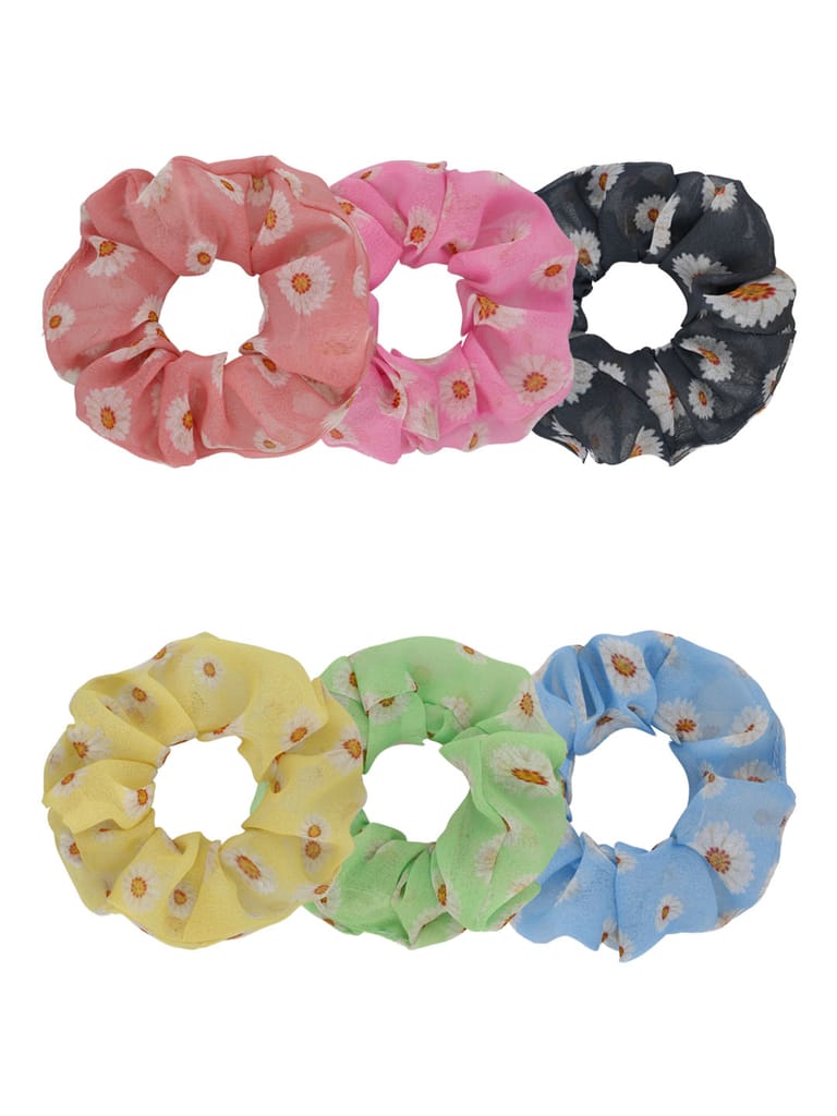Printed Scrunchies in Assorted color - CNB30677