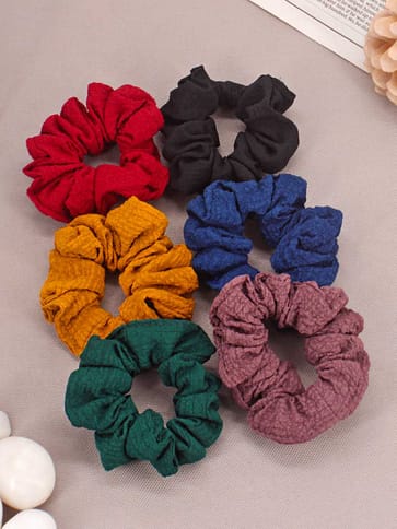 Plain Scrunchies in Assorted color - CNB30683