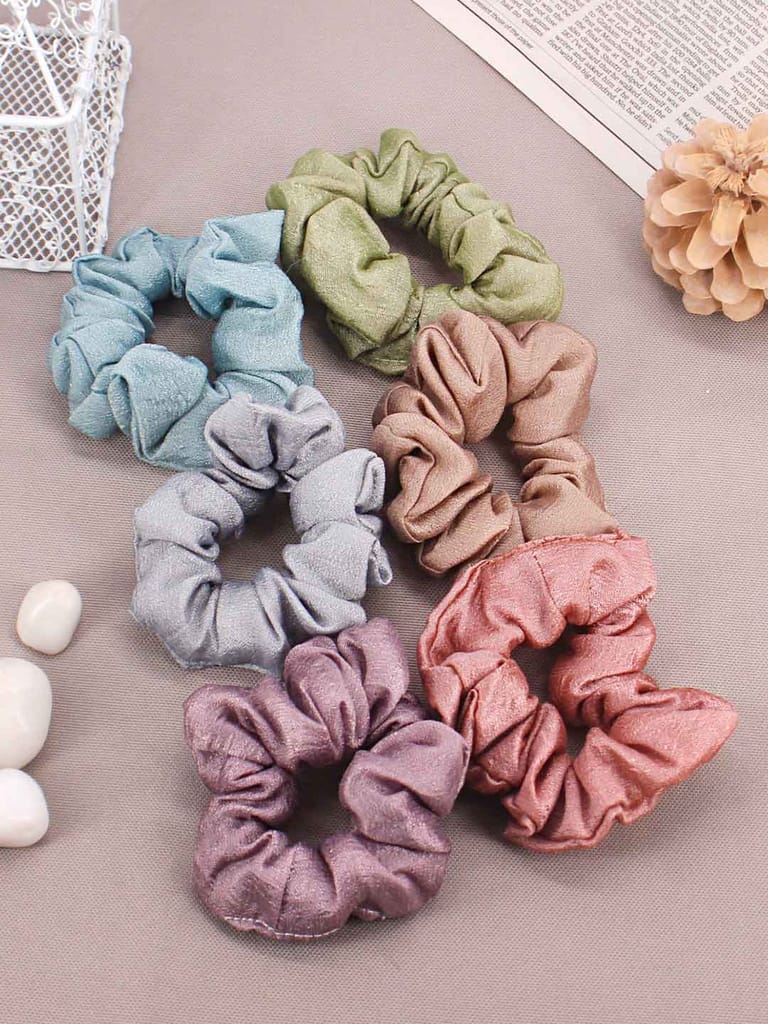Plain Scrunchies in Assorted color - CNB30684