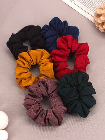 Plain Scrunchies in Assorted color - CNB30686
