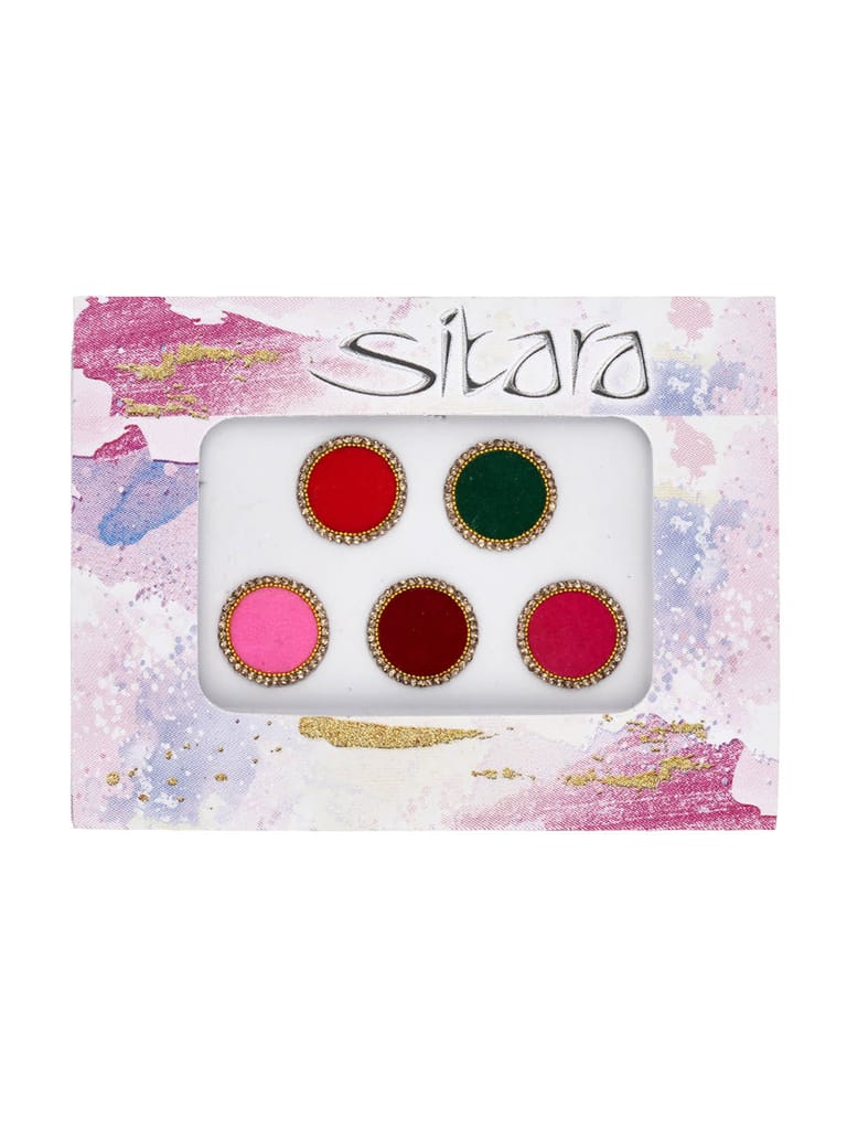 Traditional Bindis in Assorted color - CNB31308