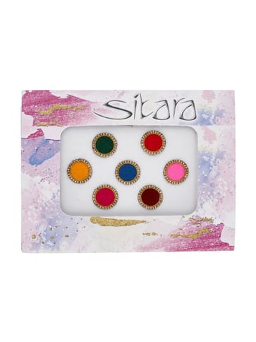Traditional Bindis in Assorted color - CNB31307