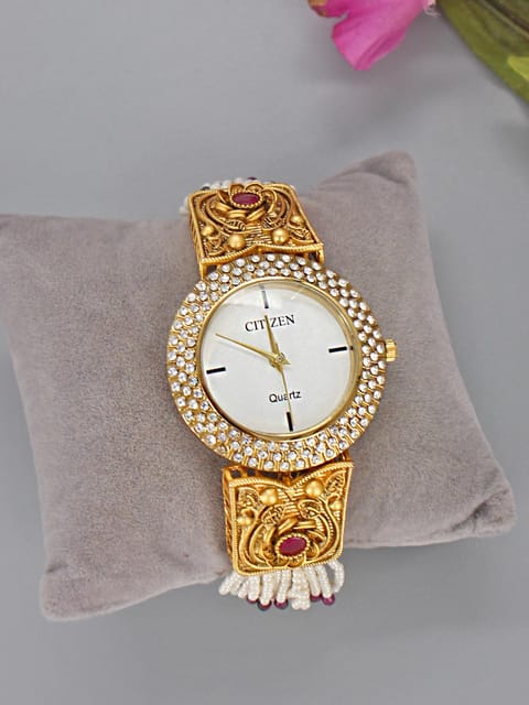 Antique Watch in Gold finish - HAR9
