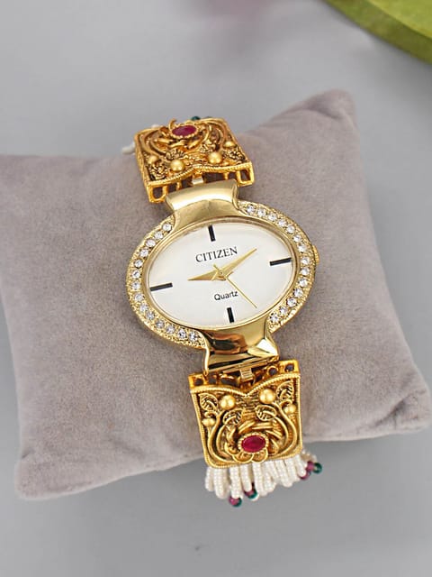 Antique Watch in Gold finish - HAR81