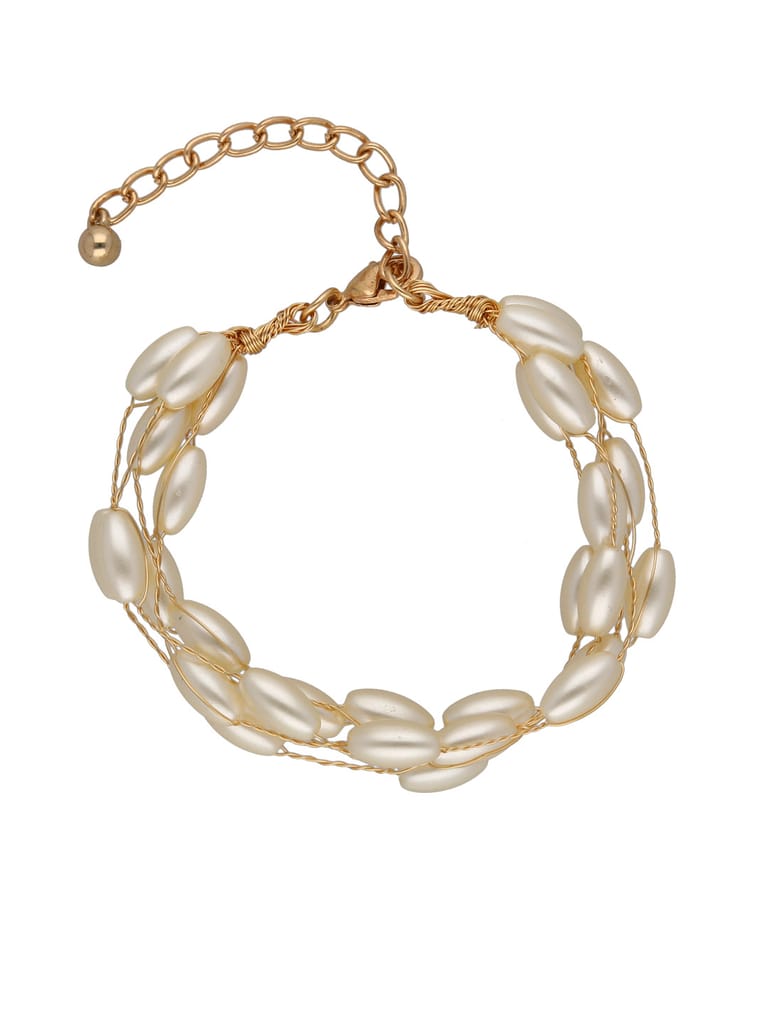 Western Loose / Link Bracelet in Gold finish - CNB32284