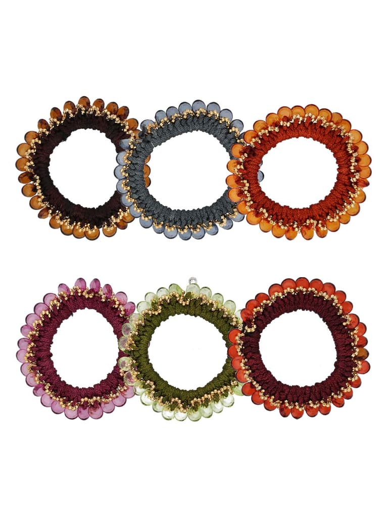 Fancy Rubber Bands in Assorted color - SCR4498