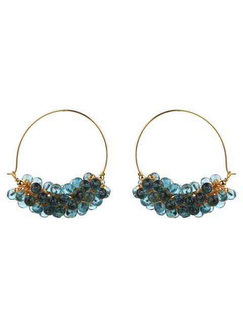 Western Bali / Hoops in Gold finish - CNB15471