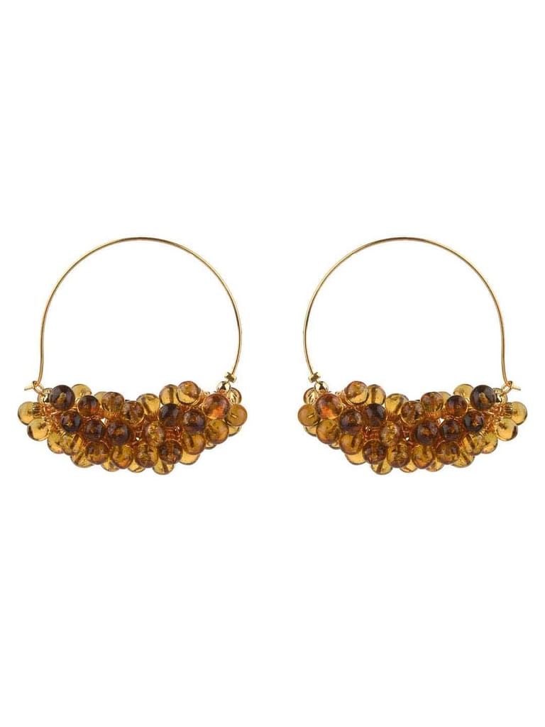 Western Bali / Hoops in Gold finish - CNB15477