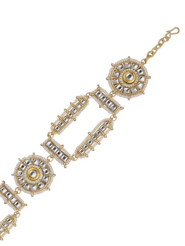 Kundan Matha Patti / Sheeshphool in Gold finish - CNB33180
