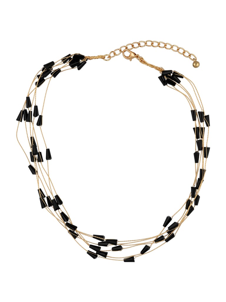 Western Necklace in Gold finish - CNB32661