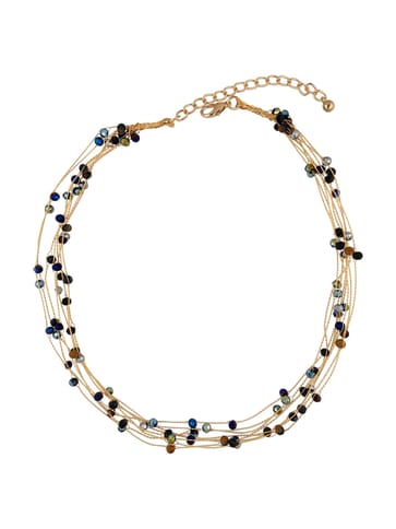 Western Necklace in Gold finish - CNB32671