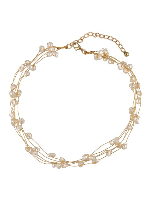 Western Necklace in Gold finish - CNB32676