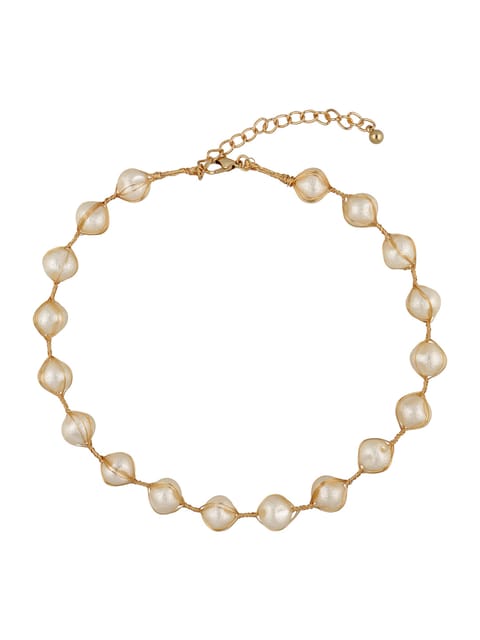 Western Necklace in Gold finish - CNB32688