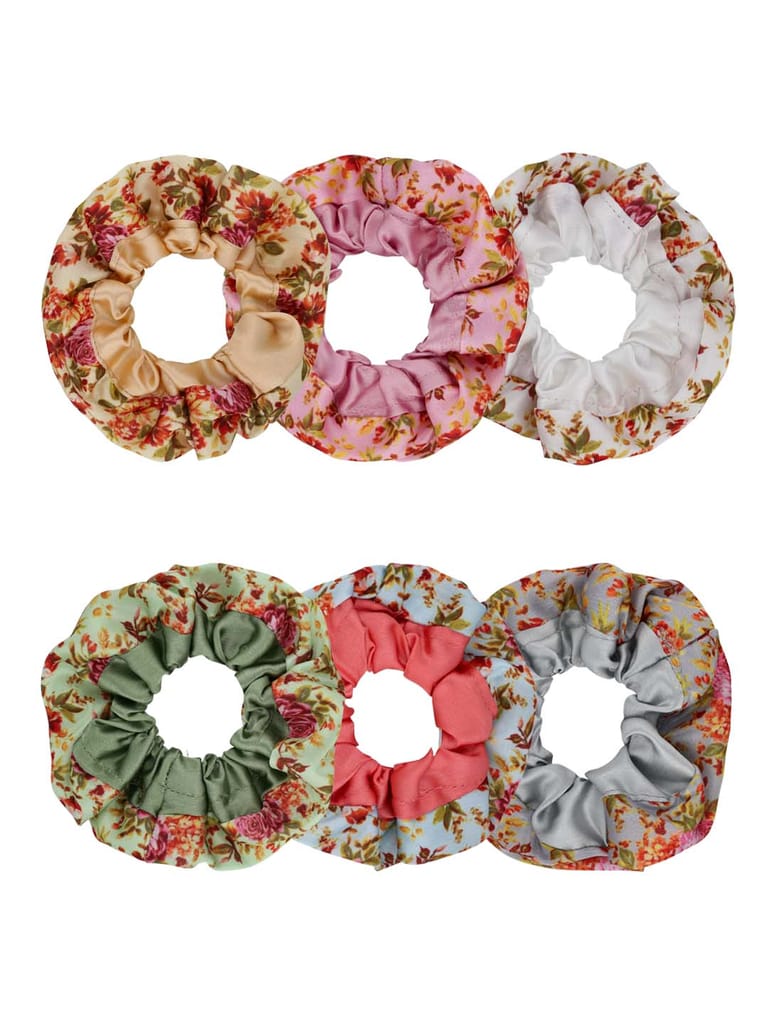 Printed Scrunchies in Assorted color - SSCRB57