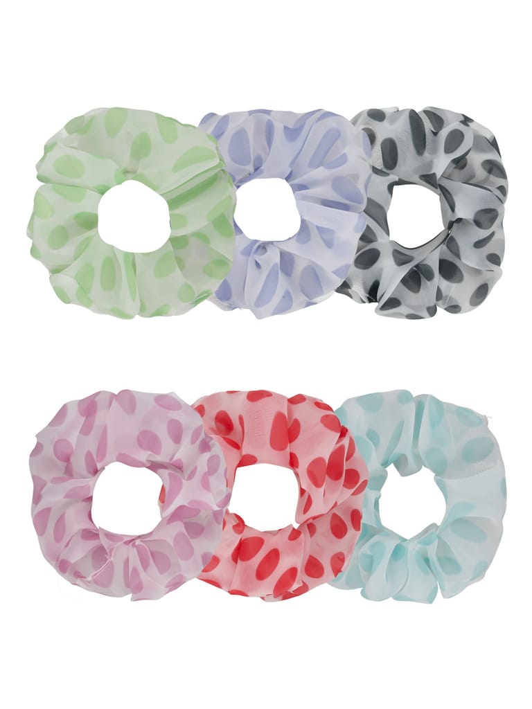 Printed Scrunchies in Assorted color - SSCRB62