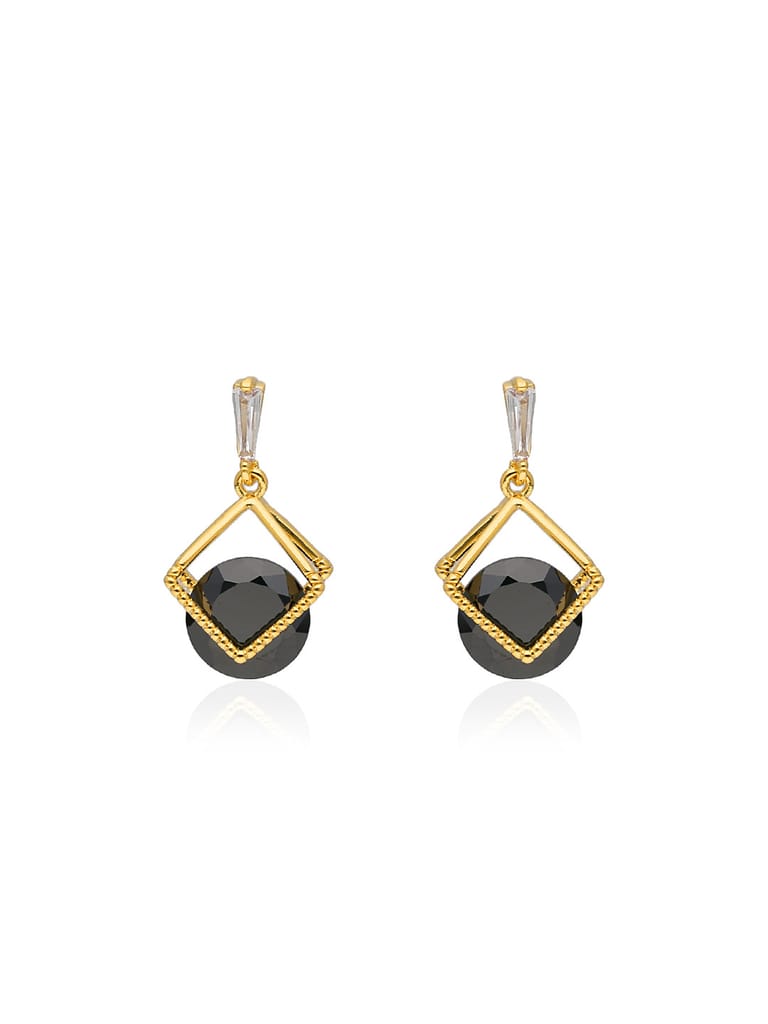 AD / CZ Earrings in Gold finish - CNB31627