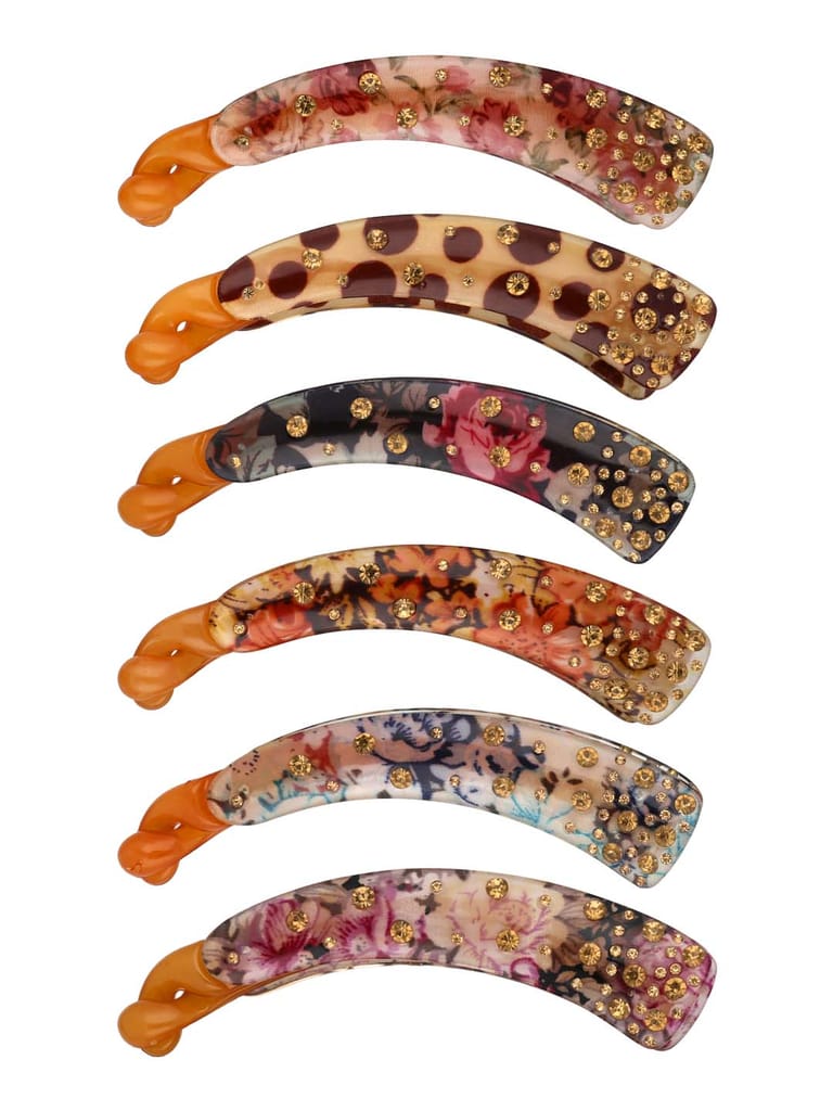 Fancy Banana Clip in Assorted color - CNB32914