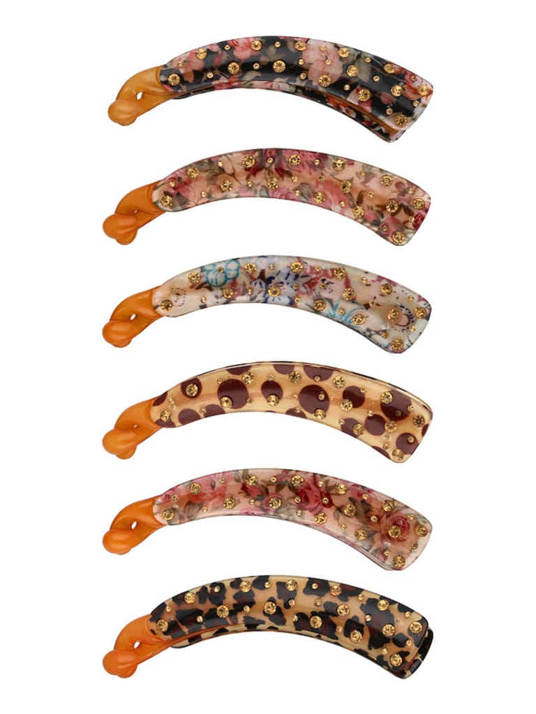 Fancy Banana Clip in Assorted color - CNB32913