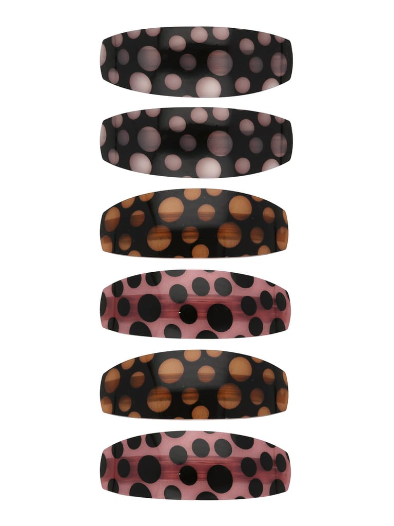 Printed Hair Clip in Assorted color - CNB32933