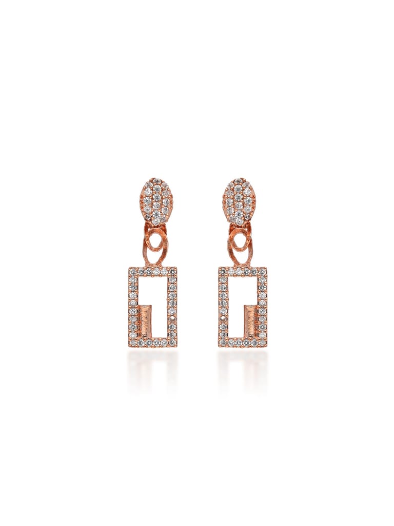 AD / CZ Earrings in Rose Gold finish - RRM5102RG
