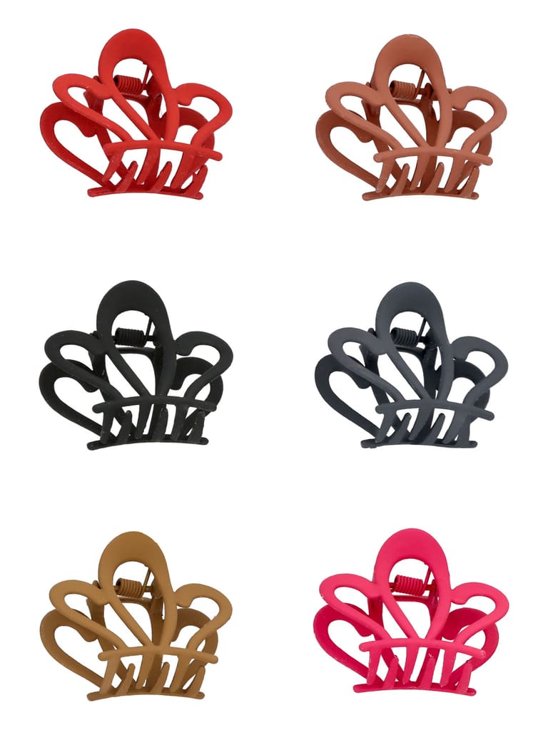 Plain Butterfly Clip in Assorted color - CNB32853