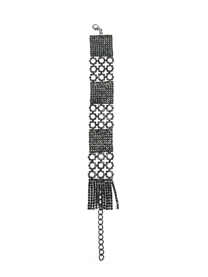 Western Loose / Link Bracelet in Black Rhodium finish - CNB4993