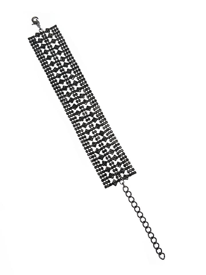 Western Loose / Link Bracelet in Black Rhodium finish - CNB4983