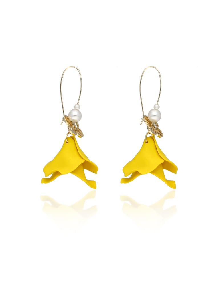 Western Dangler Earrings in Gold finish - CNB33600