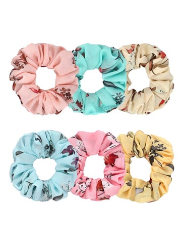 Printed Scrunchies in Assorted color - CNB34108