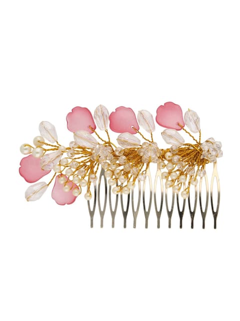 Fancy Comb in Gold finish - ARE1007G