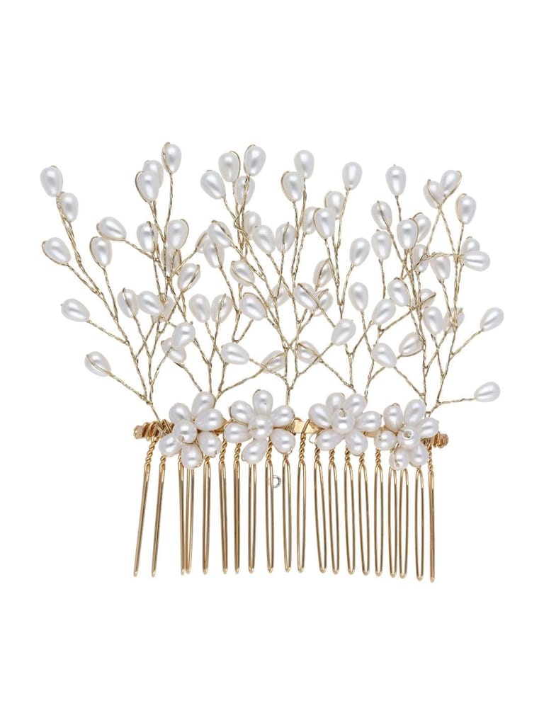 Fancy Comb in Gold finish - CNB25101