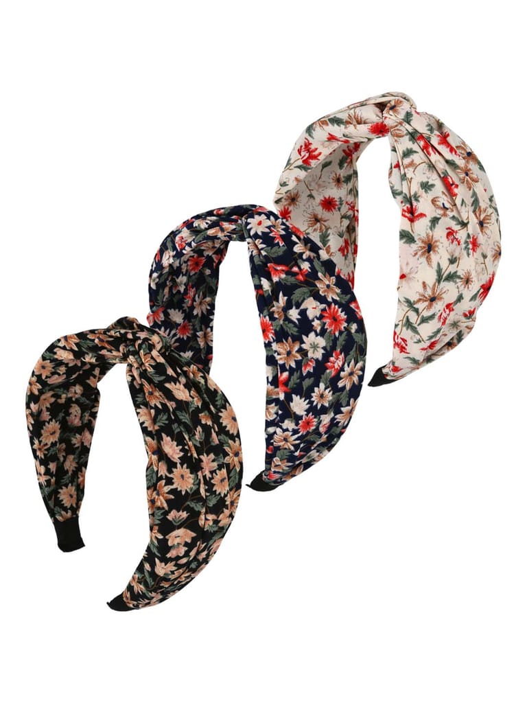Printed Hair Band in Assorted color - CNB33724