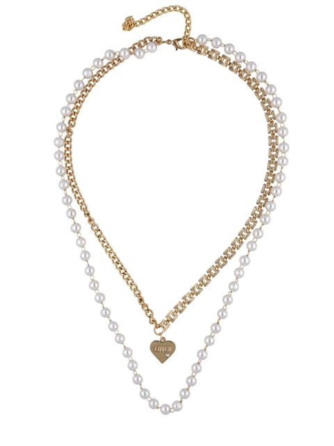 Western Necklace in Gold finish - CNB22556