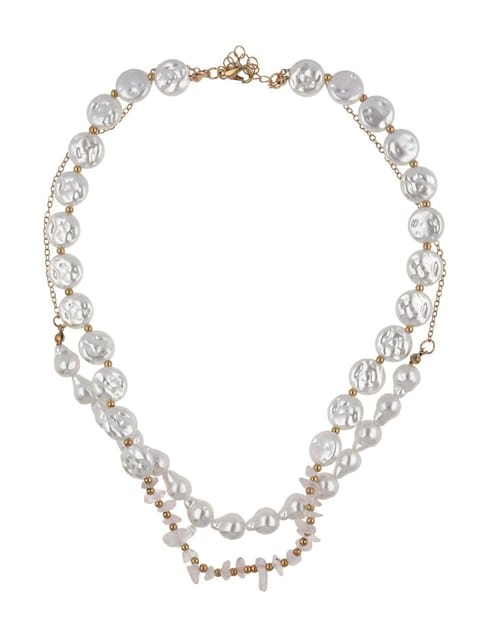 Western Necklace in Gold finish - CNB24326
