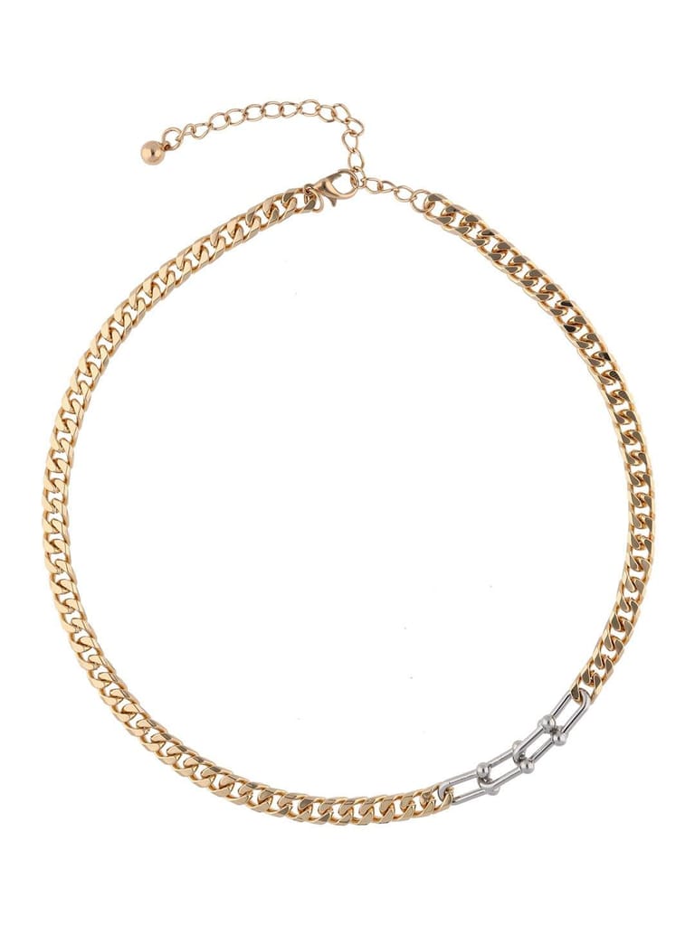 Western Necklace in Two Tone finish - CNB19561
