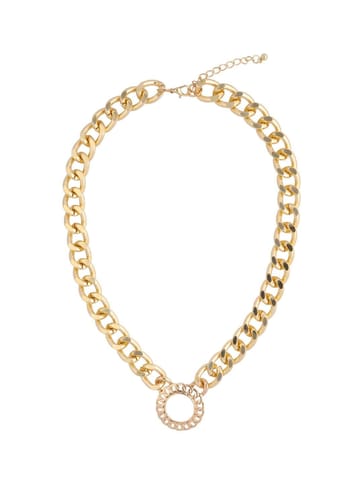 Western Necklace in Gold finish - CNB24242