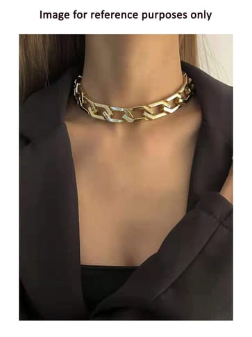 Western Necklace in Gold finish - CNB24312