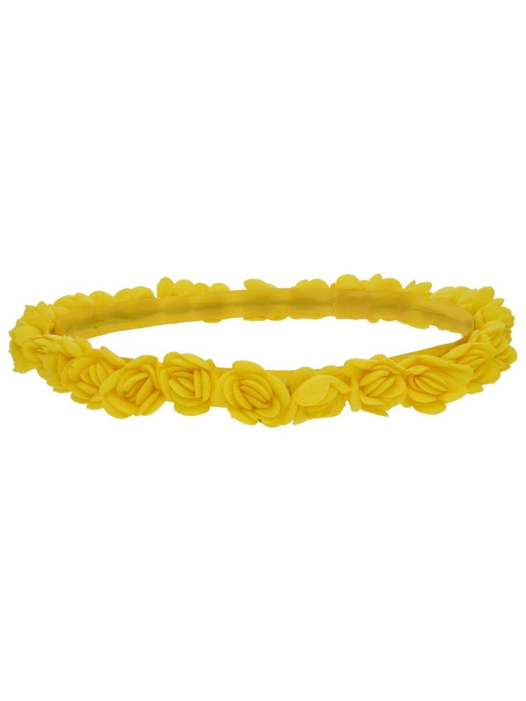 Floral / Flower Floral Tiara in Yellow color - CMP9008