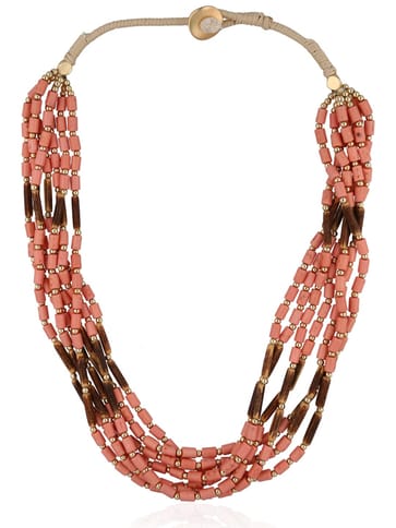 Western Mala in Peach color and Gold finish - CNB33936