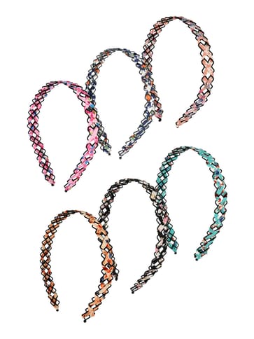 Printed Hair Band in Assorted color - CNB33623