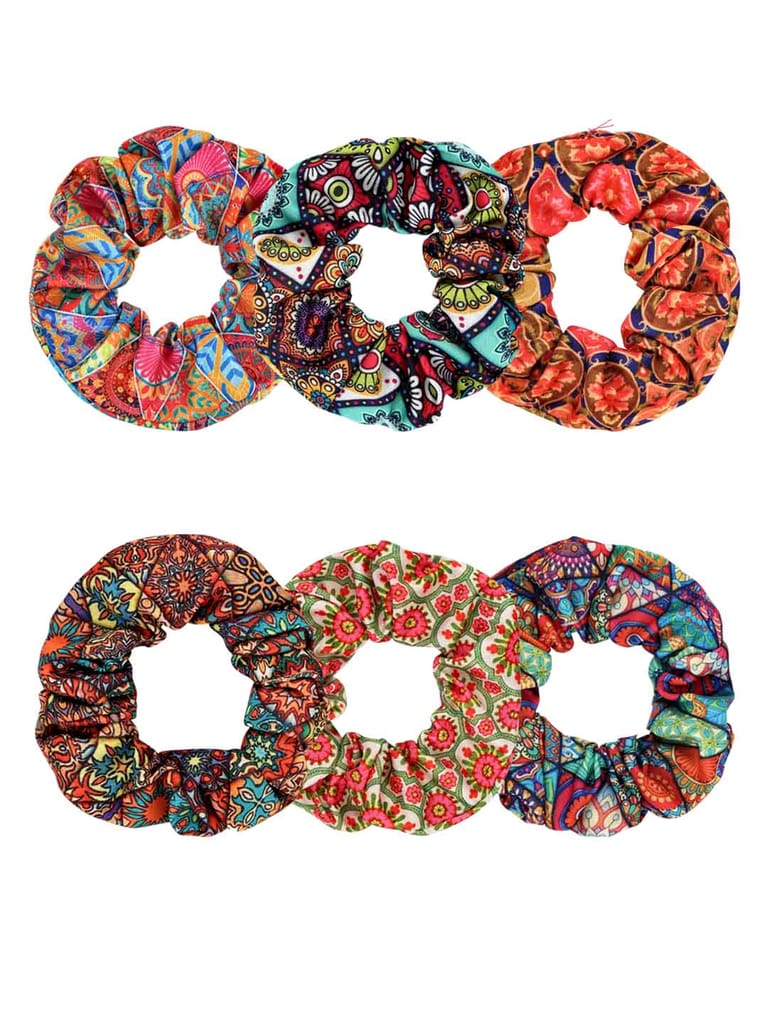 Printed Scrunchies in Assorted color - SSCRB45