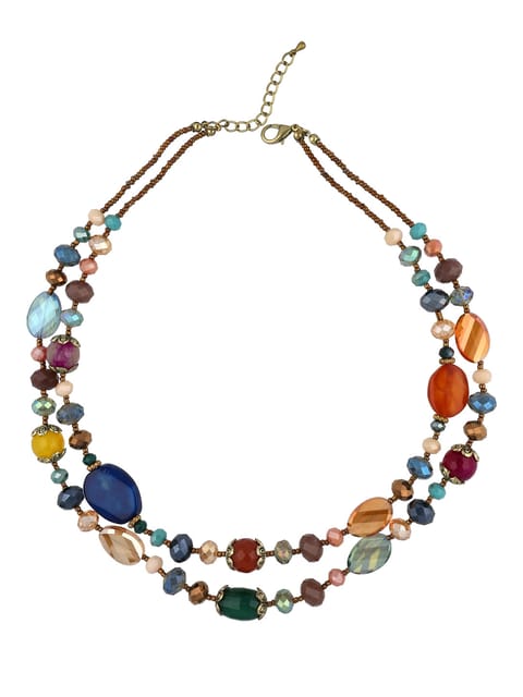 Western Mala in Multicolor color and Gold finish - CNB33962
